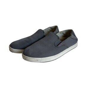 OluKai Kahu Slip On Shoes Comfort Casual Gray Men 11